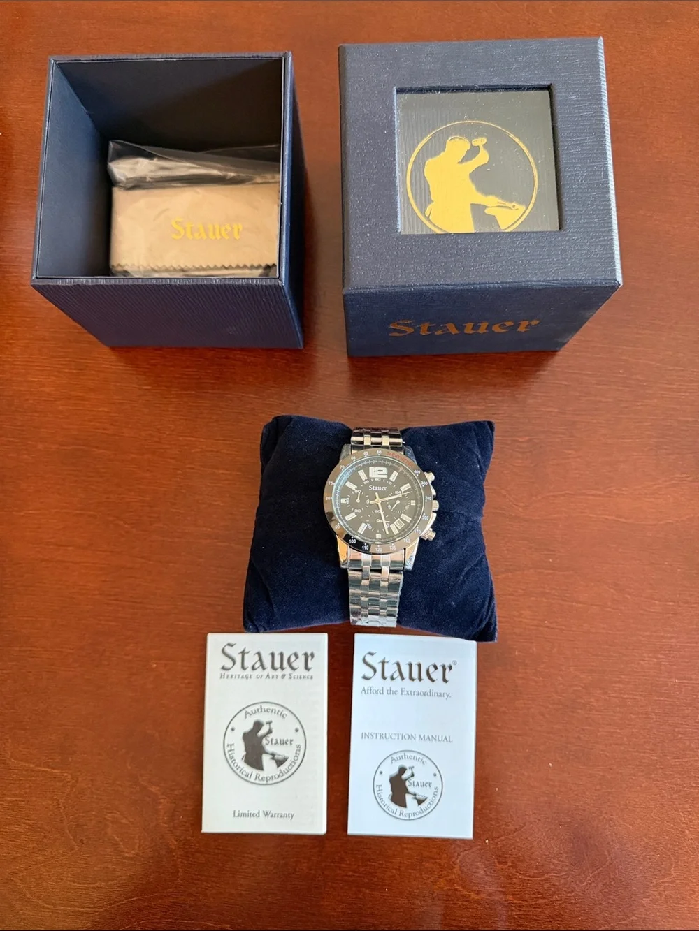 Stauer men stainless